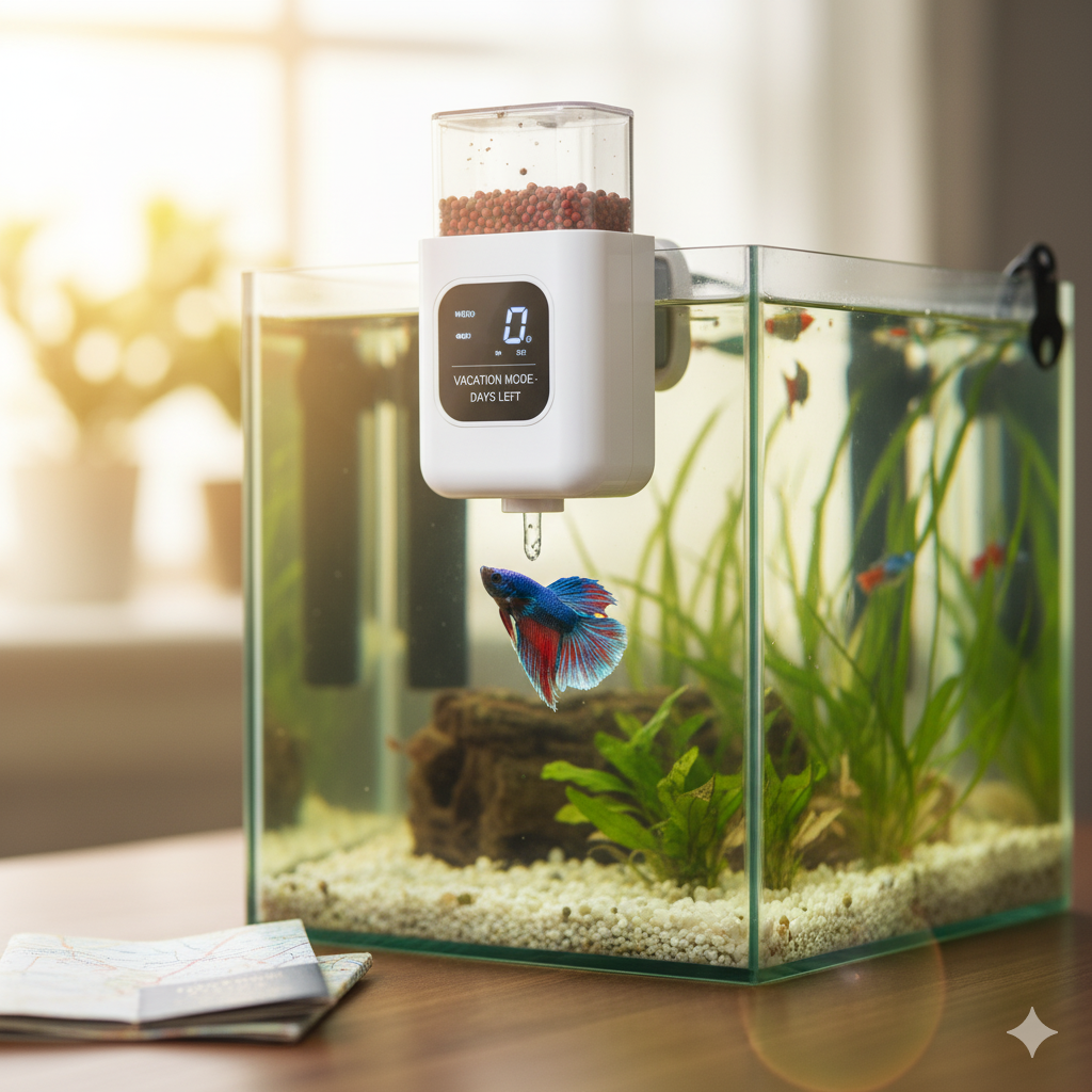 Feeding Your Betta While You’re on Vacation