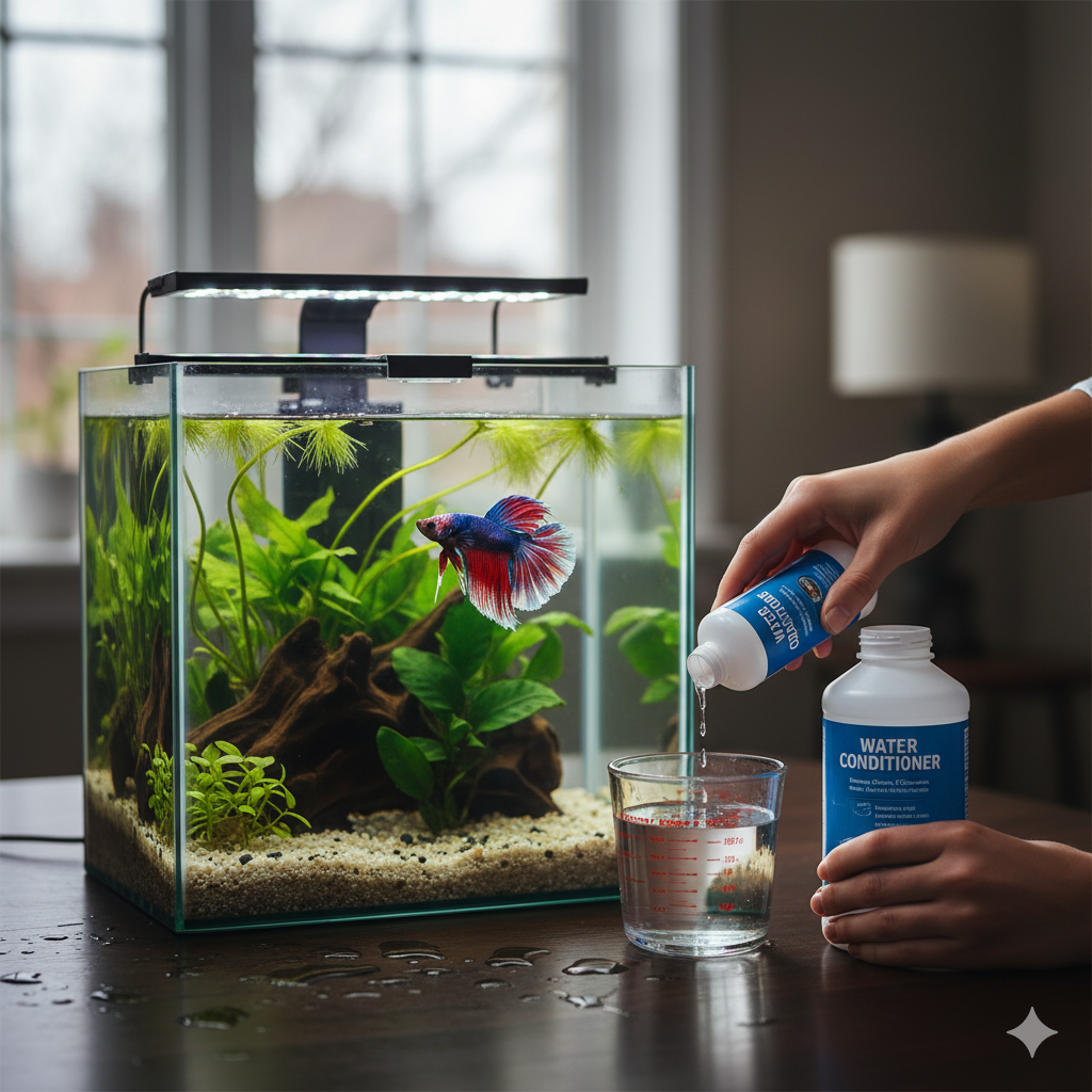 How to Condition Water for Bettas (Without the Science Headache)