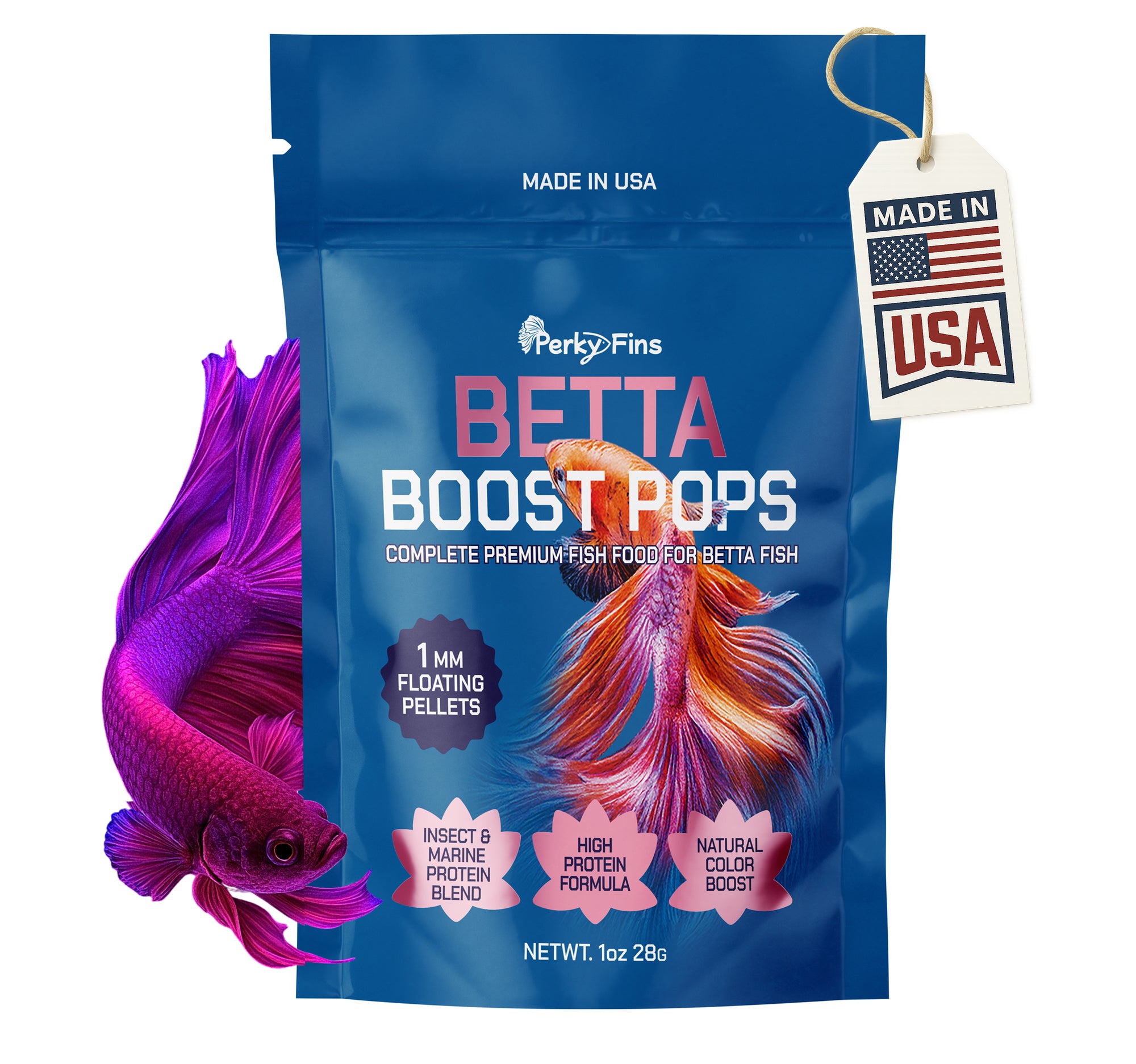 Perky Fins® Betta Boost Pops