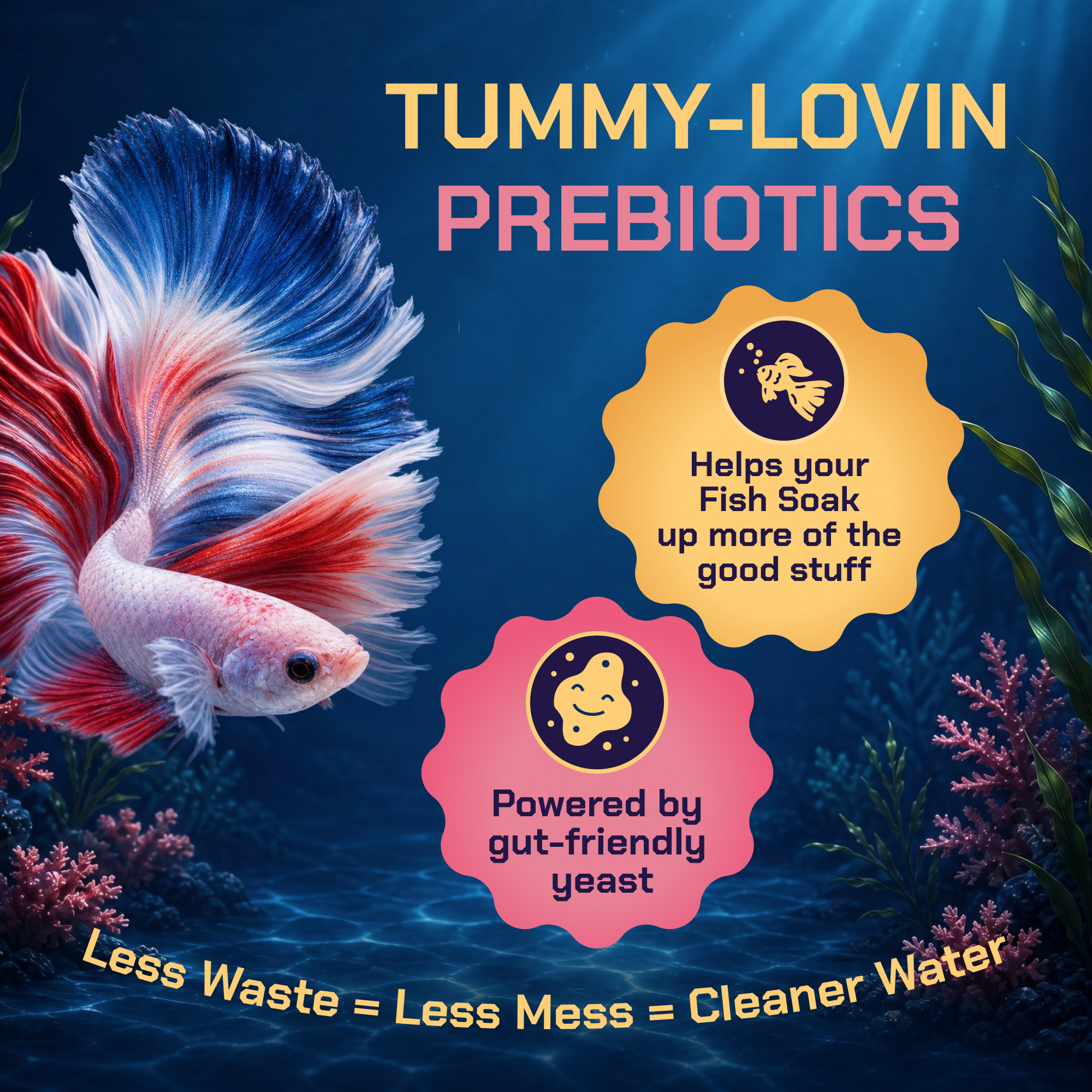 Perky Fins® Betta Boost Pops