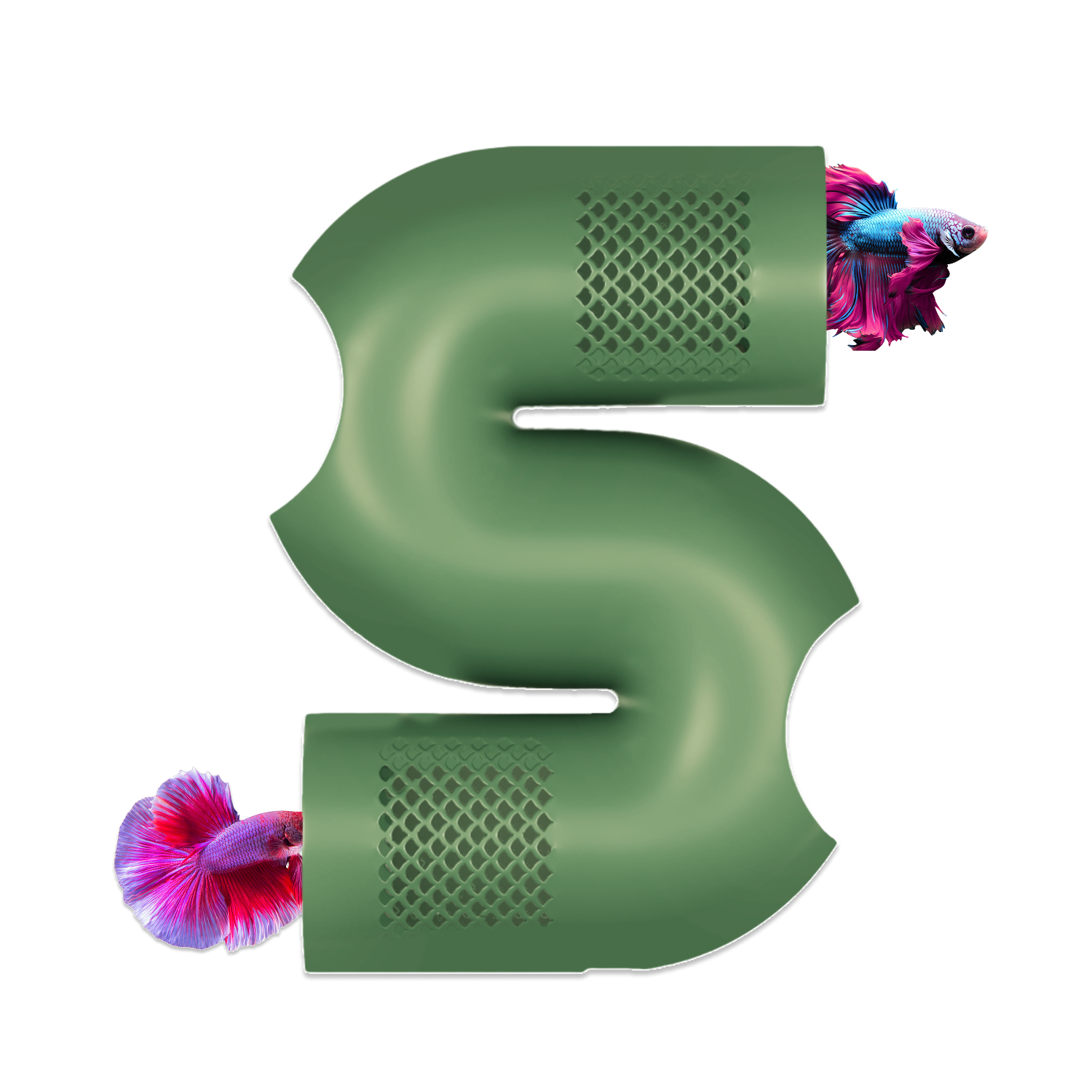 Perky Fins® Betta Fish Tunnel