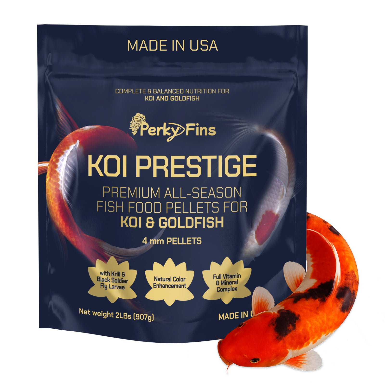Koi Prestige — Premium All-Season Koi Food