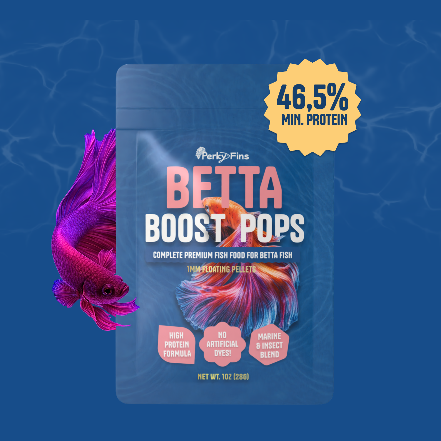 Perky Fins® Betta Boost Pops