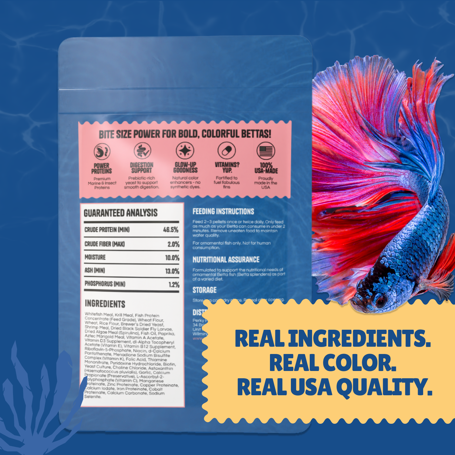 Perky Fins® Betta Boost Pops