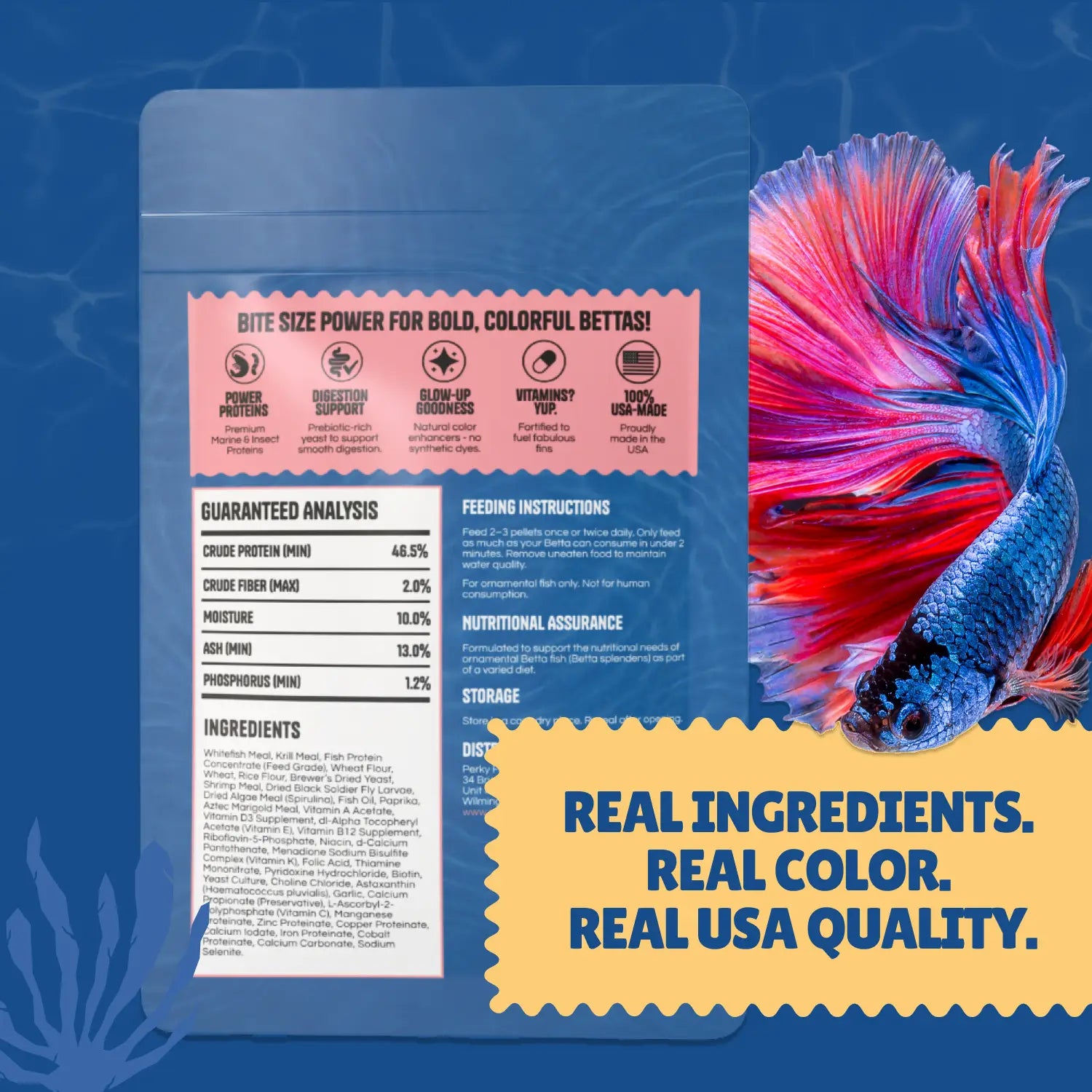 Perky Fins® Betta Feed Bundle